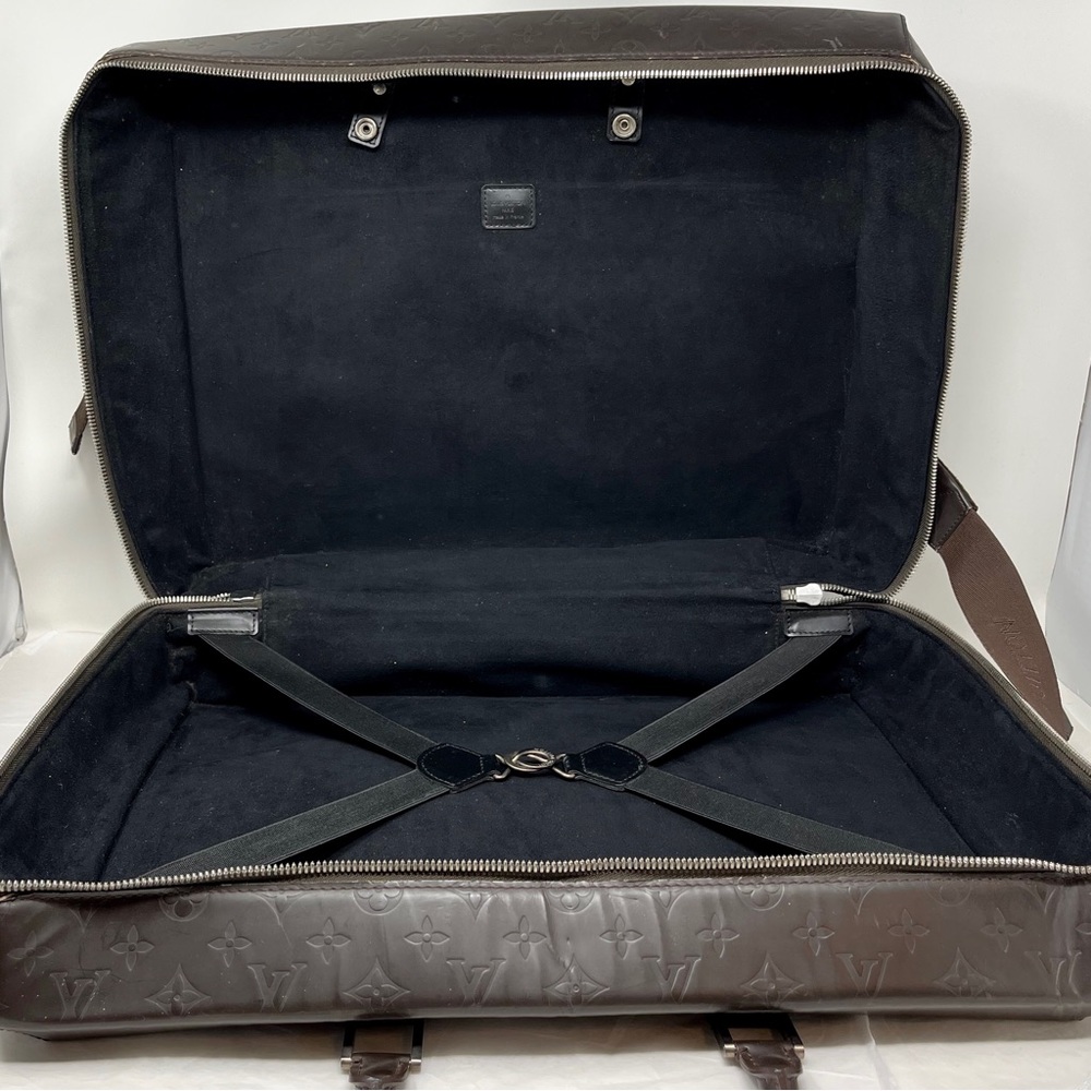 Louis Vuitton Ricky Monogram Glacé Deep Brown Carry-On - Picture 5 of 11